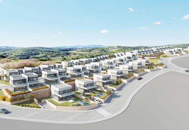 Sea-view Villas in a Complex Near the Beach in Alicante Finestrat 8