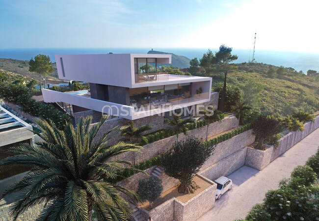 Panoramic Sea View Villa in Teulada Alicante 4