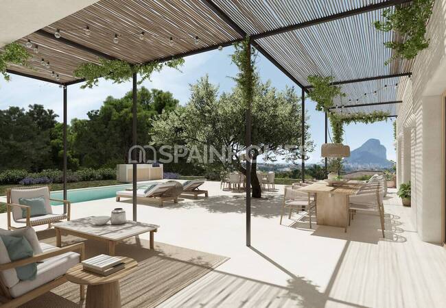 4-bedroom Sea-view House with Private Pool in Alicante Calpe 3