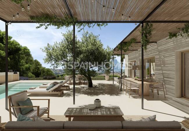 4-bedroom Sea-view House with Private Pool in Alicante Calpe 4