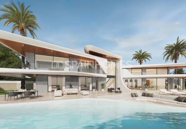 Villa Élégante Avec Vue Imprenable À Benitachell Alicante