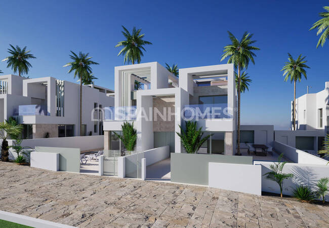 Snygga Parhus Med Privata Pooler I Ciudad Quesada 13