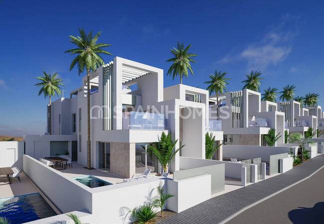 Snygga Parhus Med Privata Pooler I Ciudad Quesada 7