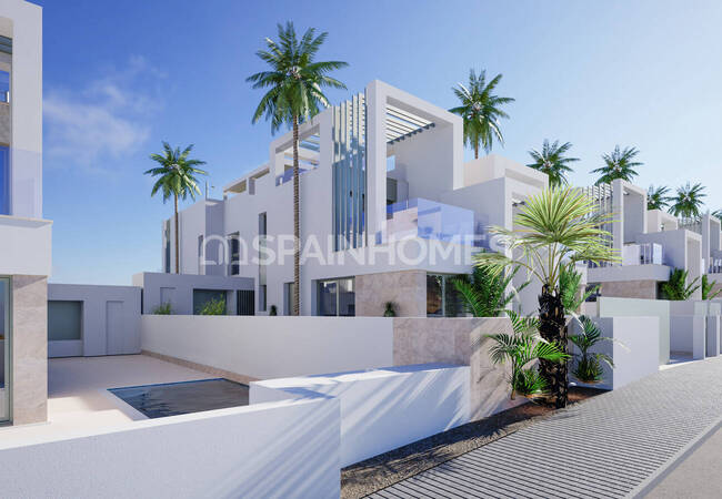 Snygga Parhus Med Privata Pooler I Ciudad Quesada 14