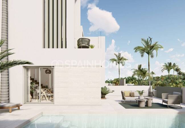 Snygga Parhus Med Privata Pooler I Ciudad Quesada 19