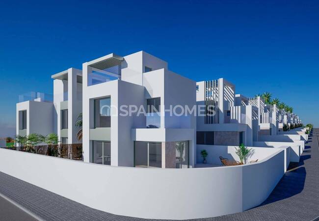 Snygga Parhus Med Privata Pooler I Ciudad Quesada 4