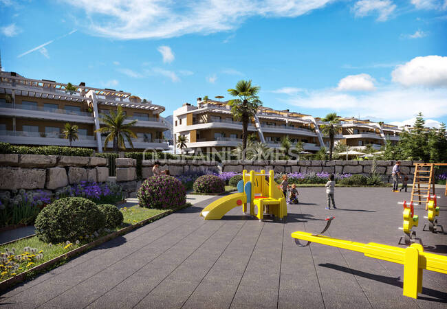 2 and 3-bedroom Golf Flats in a Complex with Pool in Finestrat 8