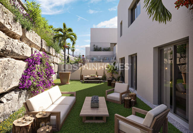 2 and 3-bedroom Golf Flats in a Complex with Pool in Finestrat 5