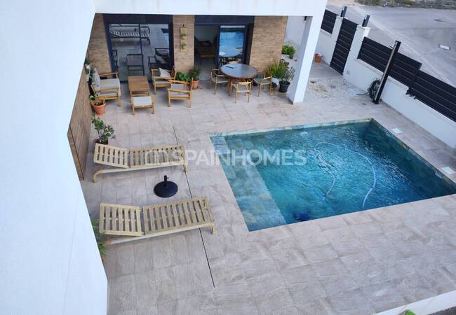 3-bedroom Villas with Private Pools in Alicante Aspe 5