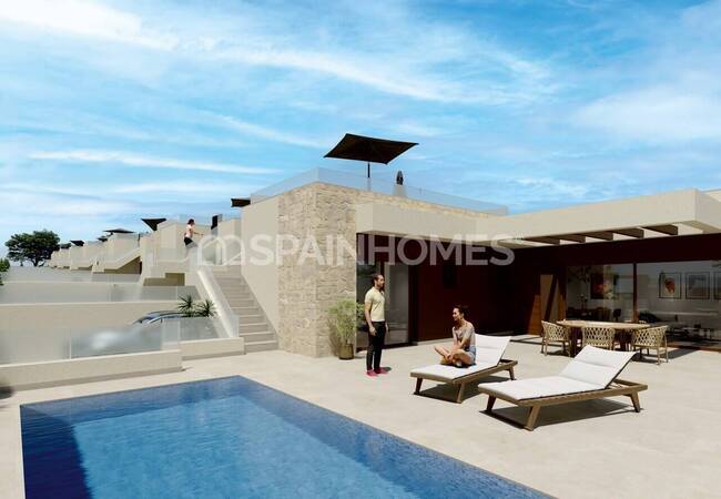 3-bedroom Villas with Pools Near the Golf Course in Rojales 1