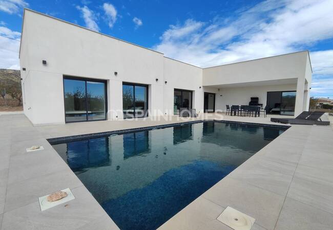 3-schlafzimmer-häuser Mit Pools In Aspe Alicante 2