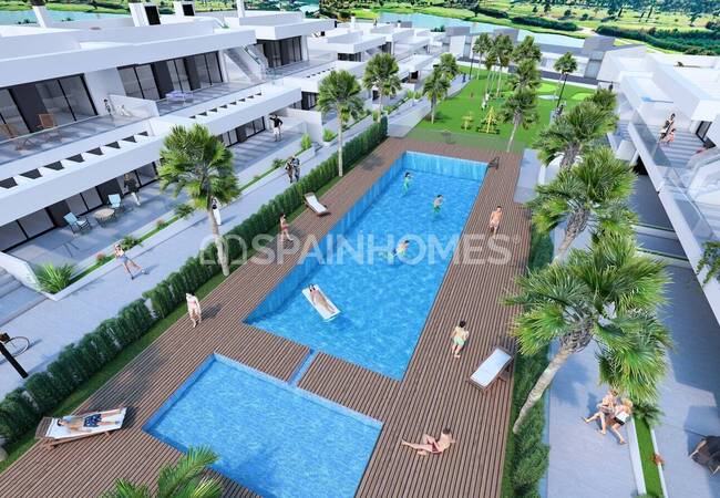 2-bedroom Golf Flats in a Complex with Pool in Algorfa Alicante 4