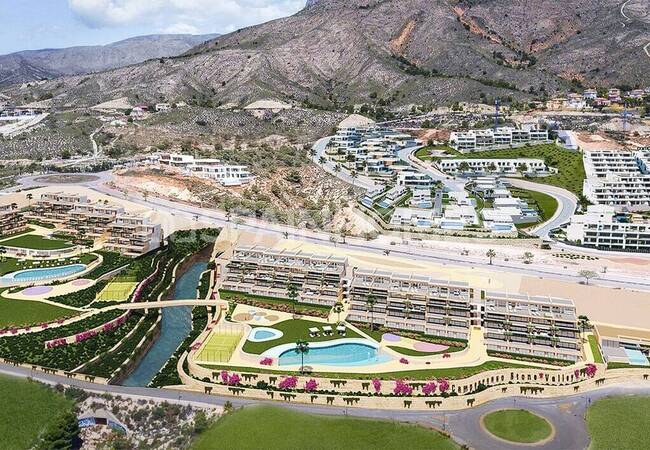 2-bedroom Flats in a Complex with Swimming Pool in Finestrat 2