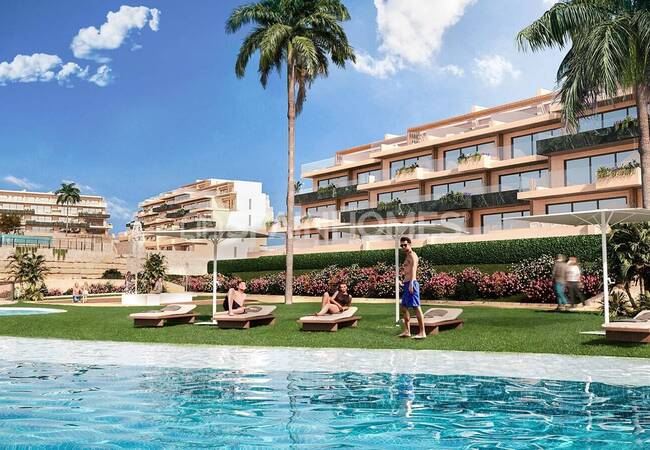 2-bedroom Flats in a Complex with Swimming Pool in Finestrat 5