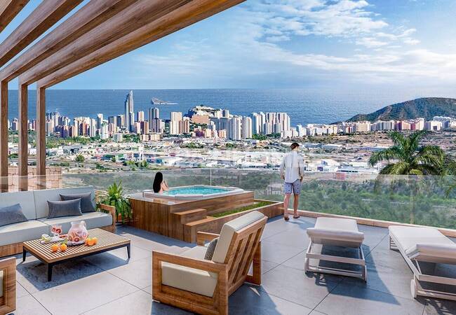 2-bedroom Flats in a Complex with Swimming Pool in Finestrat 8