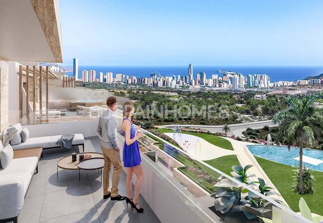 2-bedroom Flats in a Complex with Swimming Pool in Finestrat 9