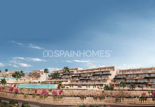 2-bedroom Flats in a Complex with Swimming Pool in Finestrat