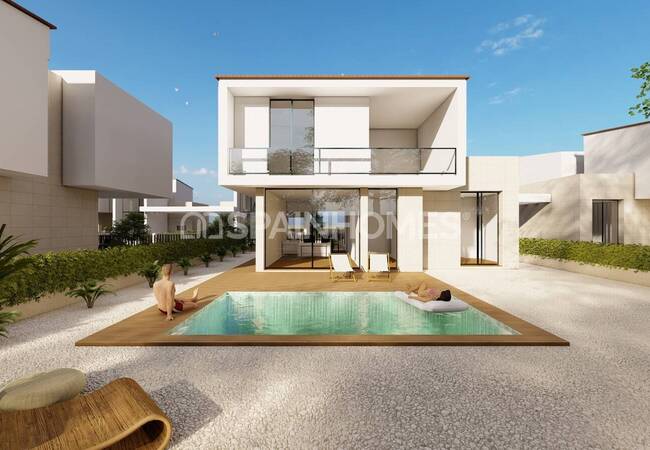 Huizen Met Zwembad Vlakbij Het Strand In La Nucia Alicante