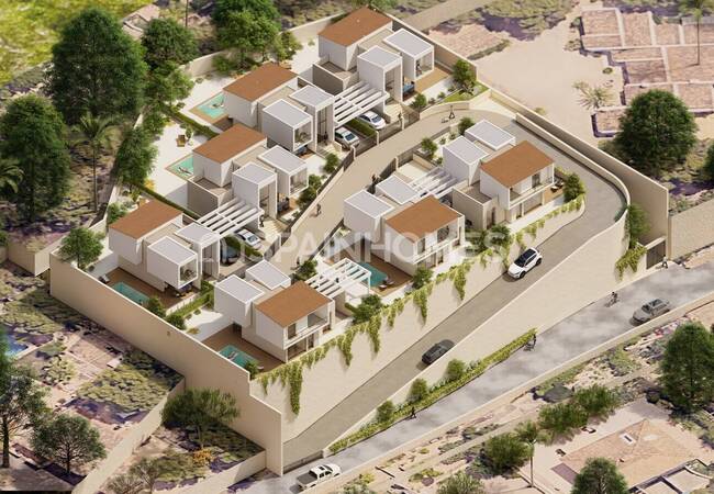 Häuser Mit Pools In Strandnähe In La Nucia, Alicante 2