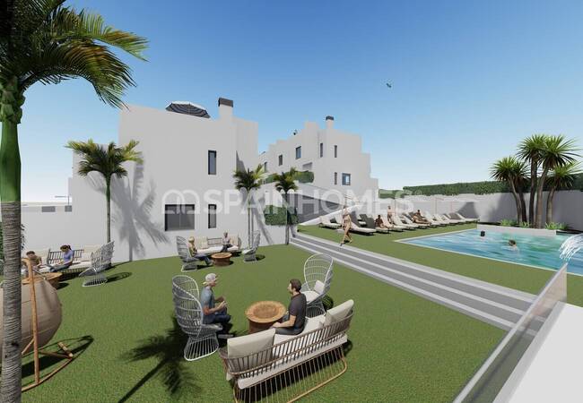 2 and 3-bedroom Homes with Swimming Pool in Cox Alicante 2