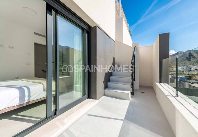 Alicante Cox'ta Havuzlu Sitede 2 ve 3 Odalı İkiz Villalar 5