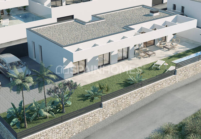 Elegante Häuser Mit Meerblick Und Privaten Pools In Finestrat 10