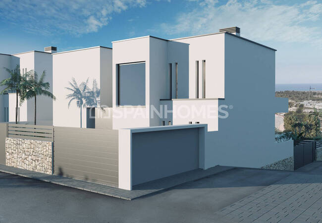 Elegante Häuser Mit Meerblick Und Privaten Pools In Finestrat 7