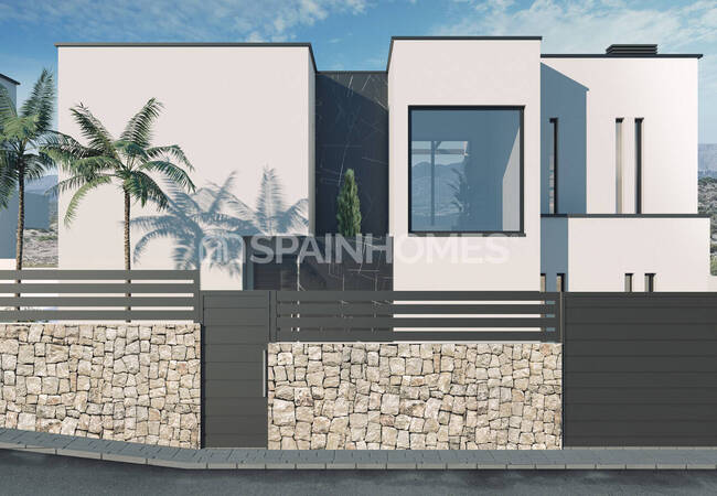 Elegante Häuser Mit Meerblick Und Privaten Pools In Finestrat 14