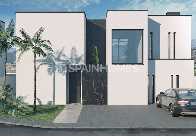 Elegant Sea-view Houses with Private Pools in Finestrat 13