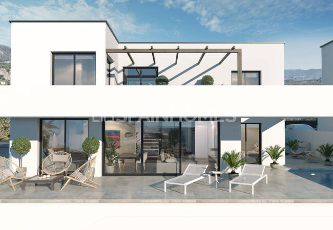 Elegant Sea-view Houses with Private Pools in Finestrat 2