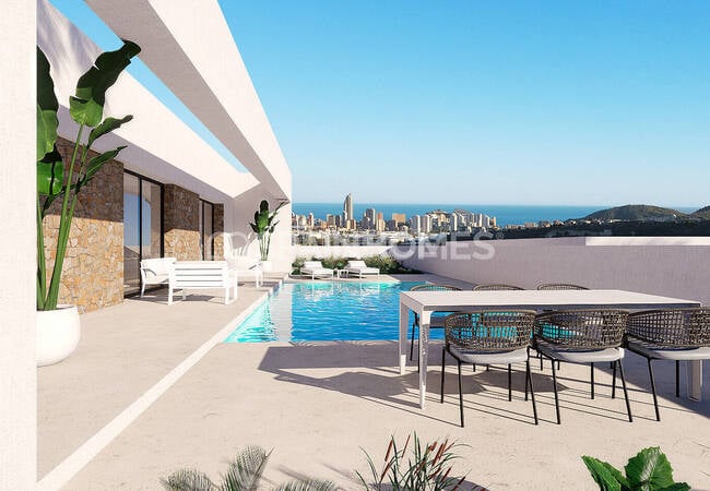 Luxury Houses with Private Pools in Finestrat Costa Blanca