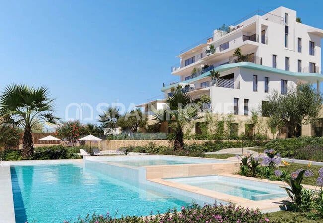 Elegante Piso Con Vistas Al Mar En Villajoyosa Alicante