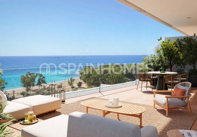 Elegante Piso Con Vistas Al Mar En Villajoyosa Alicante 3