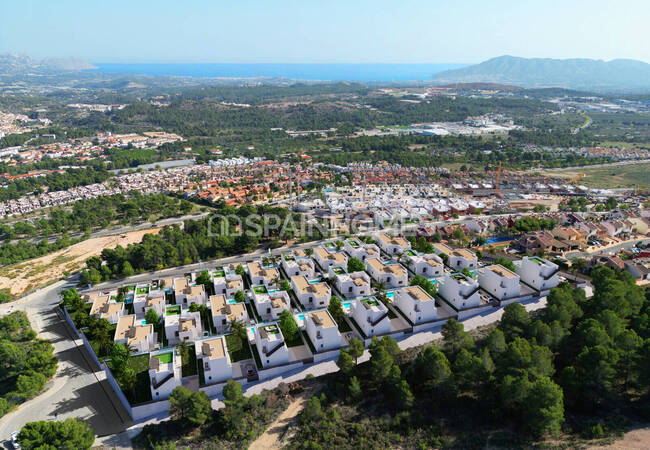 Elegant Detached Homes with a Pool in Polop Costa Blanca 15