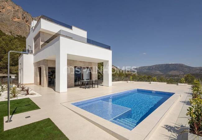 Elegant Detached Homes with a Pool in Polop Costa Blanca 6