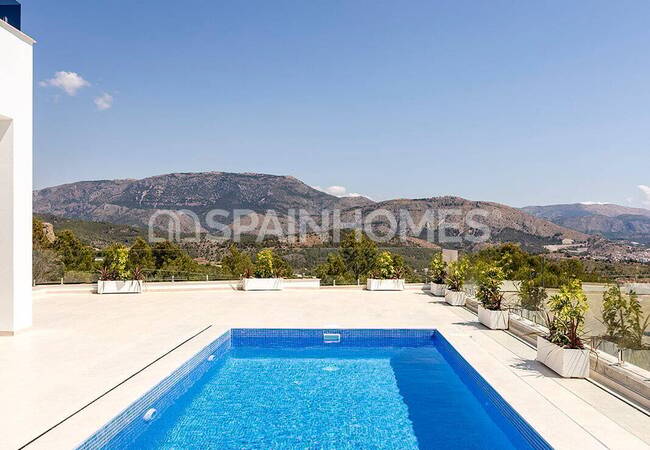 Elegant Detached Homes with a Pool in Polop Costa Blanca 9