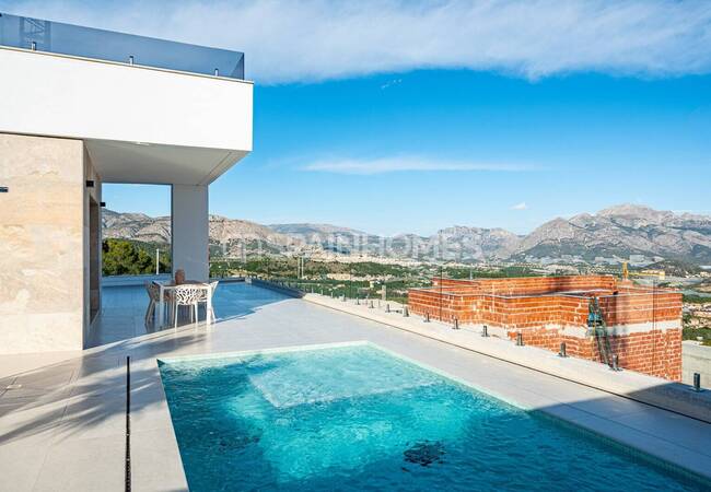 Elegant Detached Homes with a Pool in Polop Costa Blanca 2