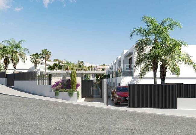Eleganta 3-sovrumshus I Finestrat Med Pool & Trädgård 5