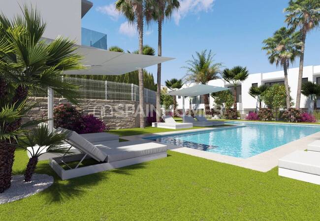 Eleganta 3-sovrumshus I Finestrat Med Pool & Trädgård 2
