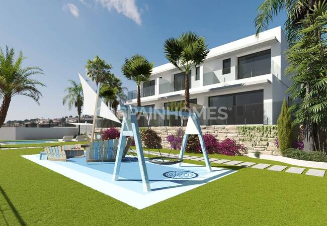 Elegante 3-slaapkamerwoningen In Finestrat Met Zwembad & Tuin 1