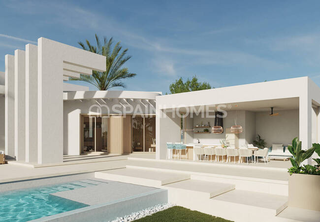 La Finca Golf Resort Algorfa Yakınında Satılık Lüks Villalar 1