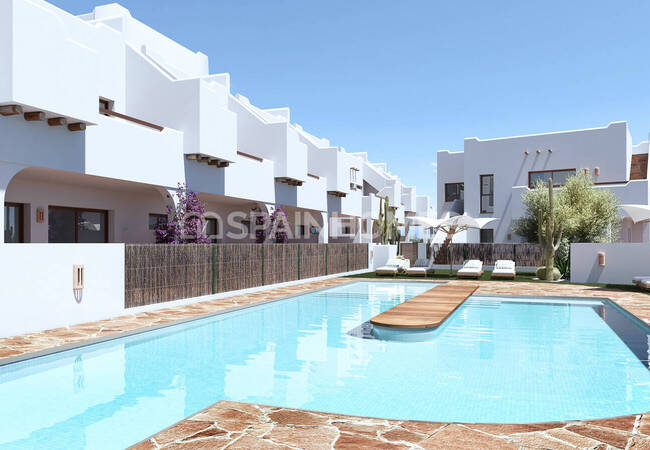 Chic Desing Homes with Pool in Pilar De La Horadada
