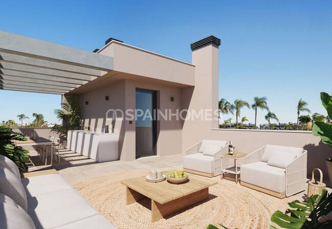Custom House with Sea Views and Pool in Torre De La Horadada Alicante 3