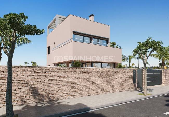Custom House with Sea Views and Pool in Torre De La Horadada Alicante 5