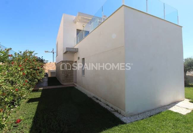 Lyxiga Hus Med Havsutsikt Till Salu I Finestrat 4