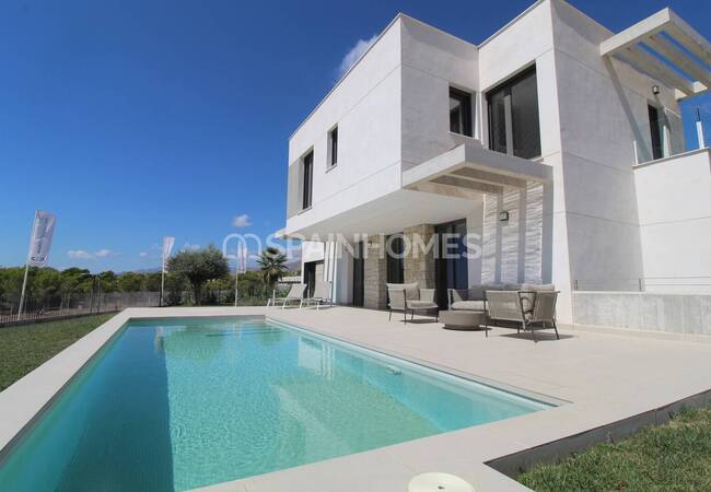 Lyxiga Hus Med Havsutsikt Till Salu I Finestrat 2