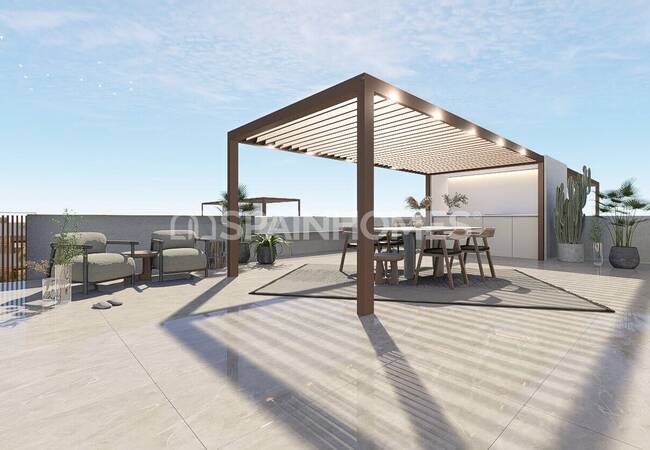 Moderna Lägenheter Med Pool I Pilar De La Horadada, Costa Blanca Södra 4