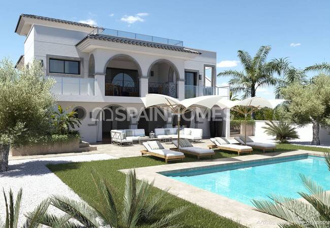 Ciudad Quesada'da Havuzlu Şık Müstakil Villa