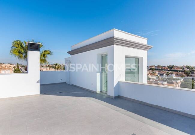 Villas 4 Chambres Avec Piscine Et Solarium À Ciudad Quesada 12