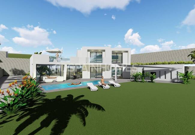 Élégante Villa 4 Chambres Avec Vue Sur La Mer À Calpe, Alicante 1
